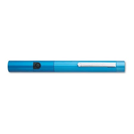 Acco Quartet Class 3 Laser Pointer w/ Pocket Clip, Metallic Blue, 500-yds MP1650Q
